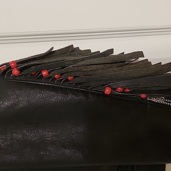 Easyrider child size 12 black leather jacket. - Picture 5 of 8